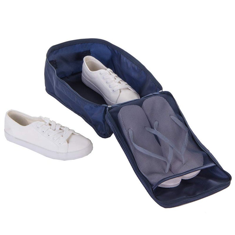JJ POWER Travel Shoe Bags, Foldable Waterproof Shoe Puches Organizer-Double Layer (Multi-colored4) - Image 3